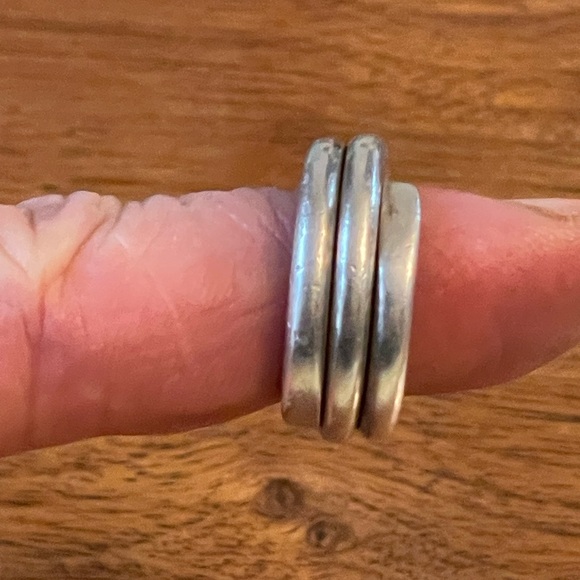 Sterling twist ring 925 - Picture 3 of 8